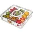 thumbnail image 1 of Bandeja para servir dividida Taiuloo con tapa y asa, 186 oz + 6 x 24 oz, 1 of 7