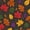 Color 1, variant on Peel and Stick Wallpaper Autumn Maple Leaf Fall Orange Leaves Oak Acorns Berries Foliage 24in x 118in Contact Paper Removable Self Adhesive Wall Mural Wall Decor for Bedroom Kitchen Cabinets