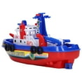 thumbnail image 2 of Electric Fire Boat Toy, Rounded Edges Water Spraying Music Light Child Bath Boat Toy Educational  For Boys For Girls, 2 of 8