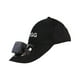 thumbnail image 1 of Sombrero de playa ajustable jinwen con ventilador solar o carga USB Negro, 1 of 8