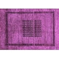 thumbnail image 1 of Ahgly Company Indoor Rectangle Abstract Purple Modern Area Rugs, 2' x 3', 1 of 4