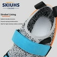 thumbnail image 3 of SKIUHS Men & Women Rock Climbing Shoes (Beginners/Advanced) – Indoor Outdoor Adjustable Hook-and-Loop Sticky Sole, 3 of 10