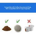 thumbnail image 6 of Elite Gourmet Single Serve Personal Coffee Maker with Stainless Steel Travel Mug, 6 of 9