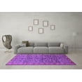 thumbnail image 3 of Ahgly Company Indoor Rectangle Oriental Purple Industrial Area Rugs, 2' x 4', 3 of 4