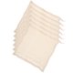 thumbnail image 1 of unbranded 6Ud Paquete De Toallas Para Exfoliar Cuerpo Y Pies Material Lino Beige, 1 of 7