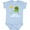 AE-Light Blue, variant on Daddys Fishing Buddy Cute Frog Boys or Girls Baby Bodysuit