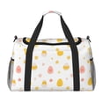 thumbnail image 1 of Fotbe Funny Chicken Bolsa de Viaje con Estampado, Bolsa de Fin de Semana para Mujer con Compartimento para Zapatos, Bolsa de Gimnasio con Bolsillo Húmedo, 1 of 7