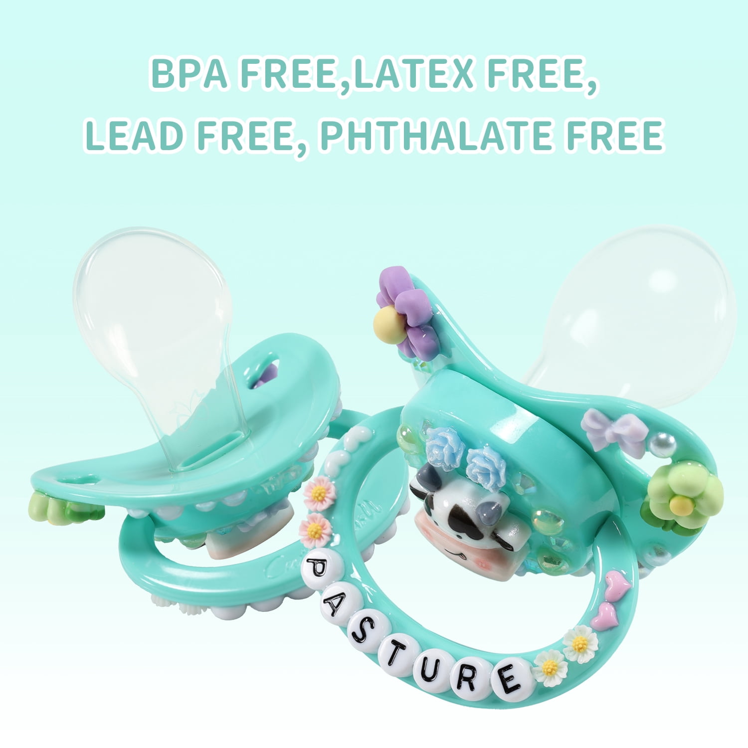 CutiePlusU Adult Sized Pacifier Dummy Big Shield DIY Handmade