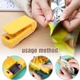 thumbnail image 4 of Mini sellador de bolsas para aperitivos, máquina de sellado térmico de plástico portátil para almacenamiento y frescura de alimentos, 4 of 7