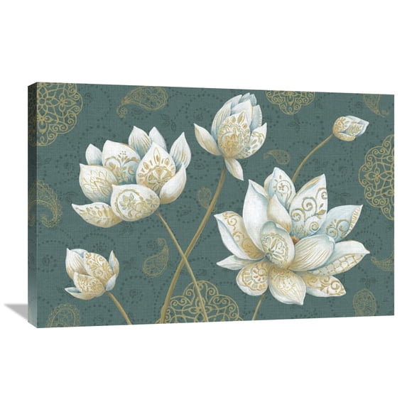 Global Gallery's Daphne Brissonnet 'Lotus Dream IB' Stretched Canvas Wall Art