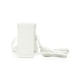 thumbnail image 2 of BAR III Womens White Strappy Padded Alana Square Toe Sculpted Heel Lace-Up Heeled Thong Sandals 9.5 M, 2 of 4
