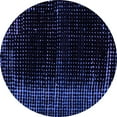 thumbnail image 1 of Ahgly Company Indoor Round Abstract Purple Modern Area Rugs, 4' Round, 1 of 4