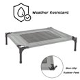thumbnail image 3 of PETMAKER 30x24 Indoor/Outdoor Elevated Dog Bed for Pets up to 50lbs, Gray, 3 of 8