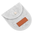 thumbnail image 1 of IFANLANDOR 1Pc Portable Grey Guitar Pick Holder Felt Case Clamp for Easy Storage, 1 of 8