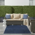 thumbnail image 6 of Nourison Essentials Indoor/Outdoor Midnight Blue 4' x 6' Area Rug, (4x6), 6 of 11