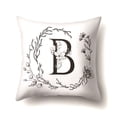 thumbnail image 1 of Letters Pattern Pillow Case Sofa Car Cushion Cover Throw Pillow Home Decoration, 1 of 1