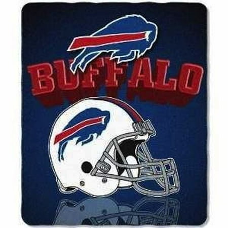 Buffalo Bills Coaster - Northwest Buffalo Bills Light Weight Fleece NFL Blanket (Grid Iron) (50x60