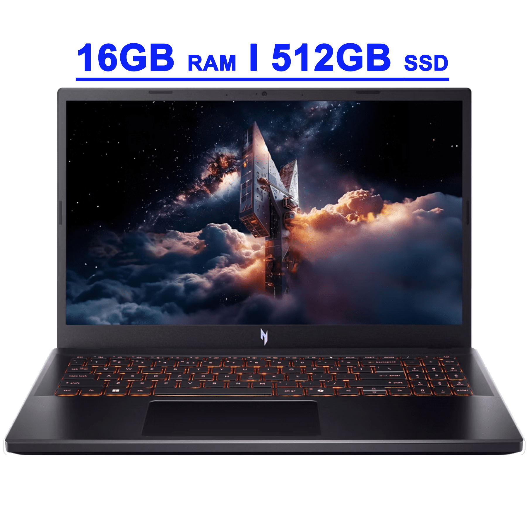 Acer Nitro V 15 Premium Gaming Laptop 15.6" FHD IPS 165Hz Intel 8-core i5-13420H 16GB RAM 512GB SSD GeForce RTX 5050 DLSS4 (Up to 440 AI TOPS) Backlit Thunderbolt Wi-Fi6 Win11