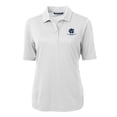 thumbnail image 2 of Women's Cutter & Buck White George Washington University Vault DryTec Virtue Eco Pique Recycled Polo, 2 of 3