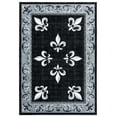 thumbnail image 4 of United Weavers Drachma Lafitte Transitional Border Accent Rug, Black, 2'7" x 4'2", 4 of 5