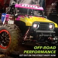 thumbnail image 2 of Auto de control remoto de control remoto de control remoto de 70 km/h 70 km/h 4WD 2.4Ghz Carretero de Escalada A Gran Escala Con luces LED DE MOTOR SIN ESCOBILLAS Para Todas Las, 2 of 7