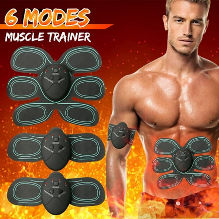 Muscle Toner, Abdominal Toning Belt, Abs Trainer Wireless Body Gym Workout Home Office Fitness Equipment For Abdomen/Arm/Leg Training Men &
