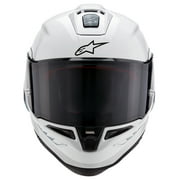 Alpinestars Supertech R10 Solid Street Motorcycle Helmet - Gloss White / Small