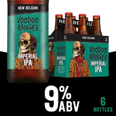 Voodoo Ranger Juice Force Hazy Imperial IPA Craft Beer, 6 Pack, 12 fl ...
