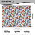 thumbnail image 3 of Yspwyqan Trunk Mat for Cars, Cute Snowman Grip-Backed Season-Resistant Rear Cargo Mat, Easy to Clean Vehicle Interior Accessory Compatible with Most Sedans SUVs Wagons, 3 of 3
