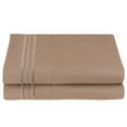 thumbnail image 2 of Luxury Pillow Case Set Camel Gold Color Ultra Soft Pillowcase Set of 2 Standard Or Queen Size, 2 of 2