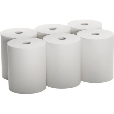 800 ft, TAD High Capacity Paper Towel rolls, 10" x 800' Roll, White, 6 Rolls