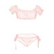 thumbnail image 2 of Gibobby Lencería mujer erótica Conjunto de lencería de talla grande para mujer con tirantes y encaje(Rosa, CH), 2 of 5