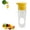 Yellow, variant on Screw-Top Lemon Squeezer - 2025 Upgraded Lemon Mini Squeezer Screw Top, Compact Juice Extractor Citrus Press with Lid, Squeeze Lime for Cocktails, Drinks (Green)