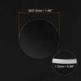 thumbnail image 2 of Uxcell Watch Glass Sapphire Crystal Lens Round Flat 37.5mm Dia. 1.5mm Thickness Clear, 2 of 7