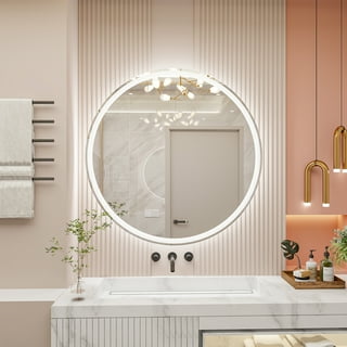 12+ Round Lighted Mirror