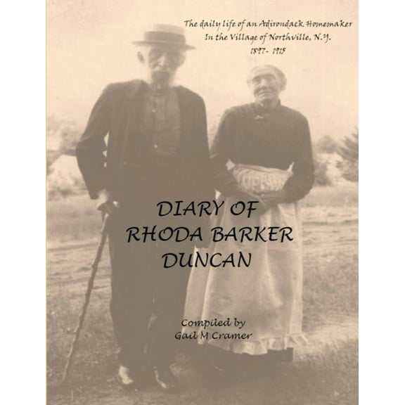Diary of Rhoda Barker Duncan, (Paperback)