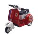 thumbnail image 2 of Juguete Educativo De Motocicleta Con Retroceso Modelo De Scooter Retro De Aleación Con Potencia De Fricción (Rompecabezas Coleccionable Para Niños), 2 of 5