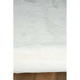 thumbnail image 5 of Linon Maven Faux Rabbit Polyester 5'x7' Area Rug in White, 5 of 8