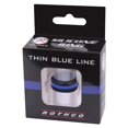 thumbnail image 4 of Rothco Bague en Silicone Ligne Bleue Fine, 8, 4 of 5