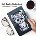 thumbnail image 5 of Allytech Case for Lenovo Tab M10 HD 2nd Gen (TB-X306X)/Smart Tab M10 HD 2nd Gen(TB-X306F) 10.1" 2020, Lightweight Slim Shell Stand Cover with Auto Sleep/Wake for Lenovo Tab M10 HD 2nd Gen,Leopard, 5 of 6