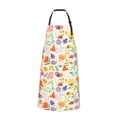 thumbnail image 2 of Pofeuu Insects In Plants Print Waterproof Apron with Pockets Adjustable Cooking Aprons Kitchen Bib for Baking Household Cleaning, 2 of 8