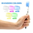 thumbnail image 3 of Tooth Brush Caps Compact Design Adults Home Use 10Pcs 1.6x0.8x0.7In, 3 of 8