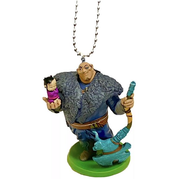 Tong & Baby NOI 5" PVC Keychain Dangler Figure Figurine Raya & Last Dragon Charm