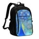 thumbnail image 1 of Balery Peacock Mochila con carga USB para hombre y mujer - Mochila impermeable y antirrobo para laptop con puerto USB para viajes, trabajo, 1 of 7