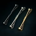 thumbnail image 4 of 3 of pack Classic Tie Collar Pin Shirt Clip Bar Brooch Formal Suit Jewelry 6.2cm, 4 of 6