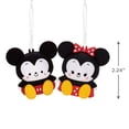 thumbnail image 4 of Adornos navideños Hallmark Better Together Disney Mickey y Minnie, juego de 2, 4 of 6