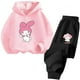 thumbnail image 2 of Sudadera con capucha y estampado de dibujos animados de Sanrio Melody para niñas, primavera y otoño de 2024, 2 of 5