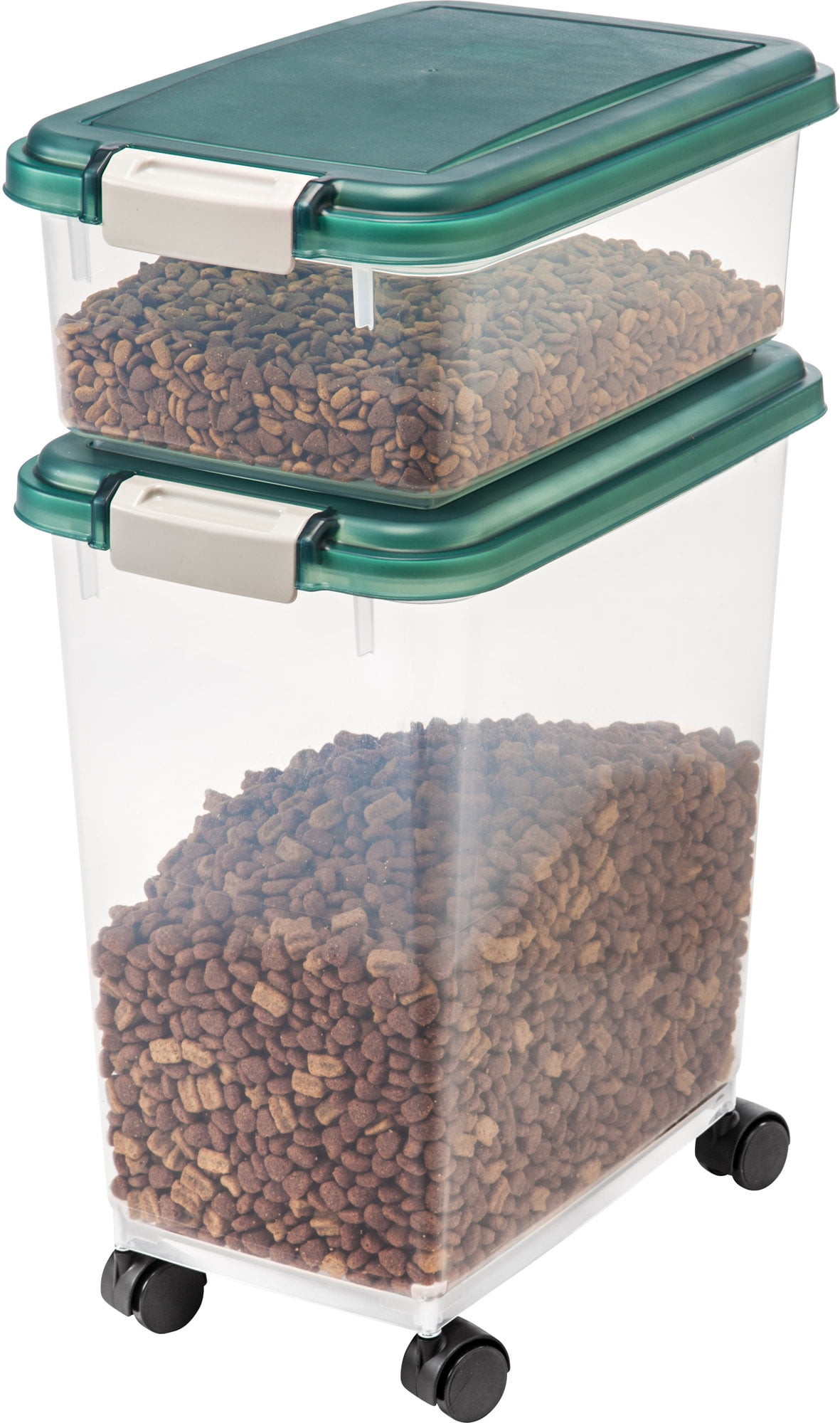 Kingfisher 30L Large Pet Food Storage Cat Dog Bird Food Seed Bin Box Flip Top 