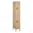 thumbnail image 2 of Salsbury Industries 52165TN-U Extra Wide Standard Metal Locker - Double Tier - 1 Wide - 6 Feet High - 15 Inches Deep - Tan - Unassembled, 2 of 4
