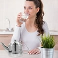thumbnail image 3 of OULII 1Pcs Silver Tea Kettle Stainless Steel for Tea Brewing, 3 of 6